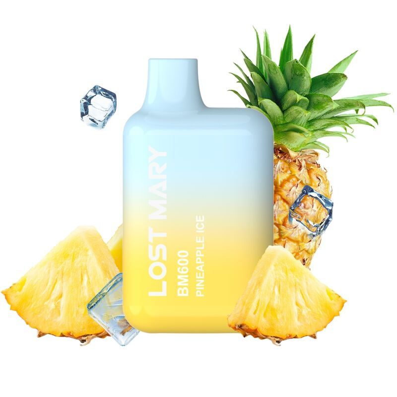 LOST MARY - BM600 NICOTINA VAPER 2% MONOUSO ANANAS GHIACCIO LOST MARY