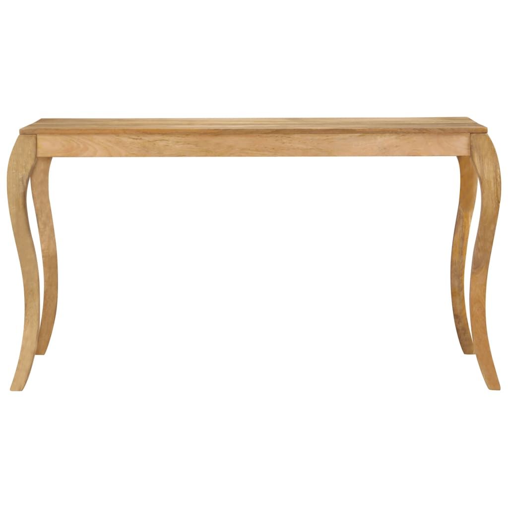 Tavolo da Pranzo in Legno Massello di Mango 135x75x76 cm vidaXL