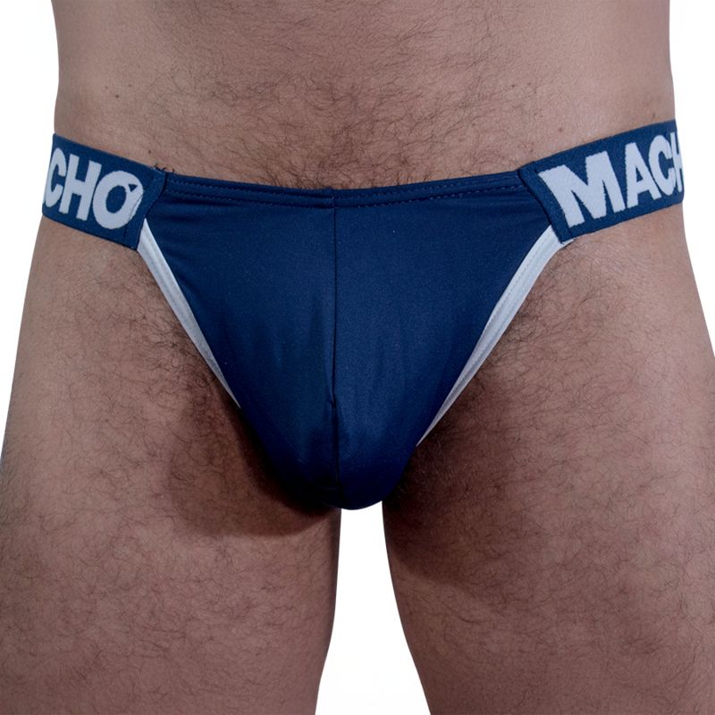 MACHO - MCH011 SLIP LATERALE BLU SCURO XL MACHO UNDERWEAR