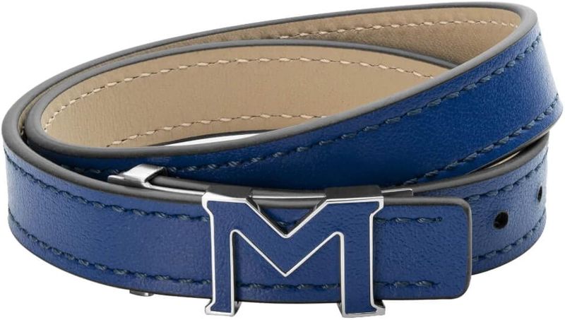 MONTBLANC LEATHER Mod. M LOGO