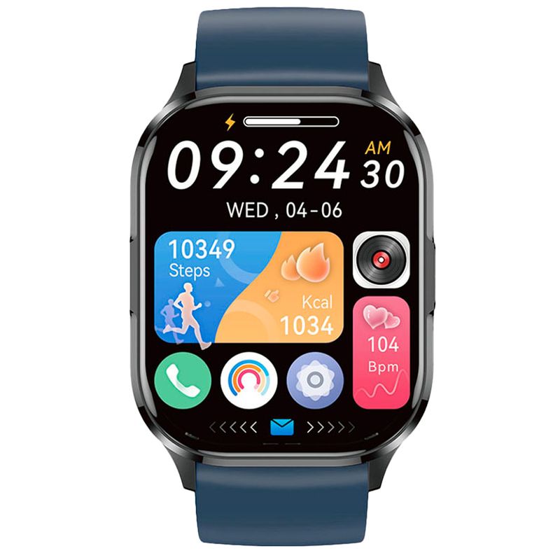 Smartwatch -  Display  AMOLED -  HK21 - Blu - MU No Brand