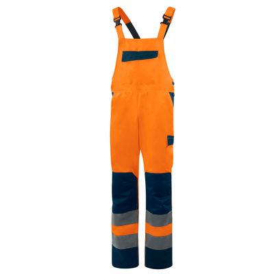 Salopette alta visibilità M1SA2HV - taglia L - arancio fluo - Deltaplus DELTAPLUS