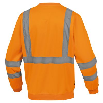 Felpa sportiva Astral - alta visibilità - tg. S - arancio fluo - Deltaplus DELTAPLUS