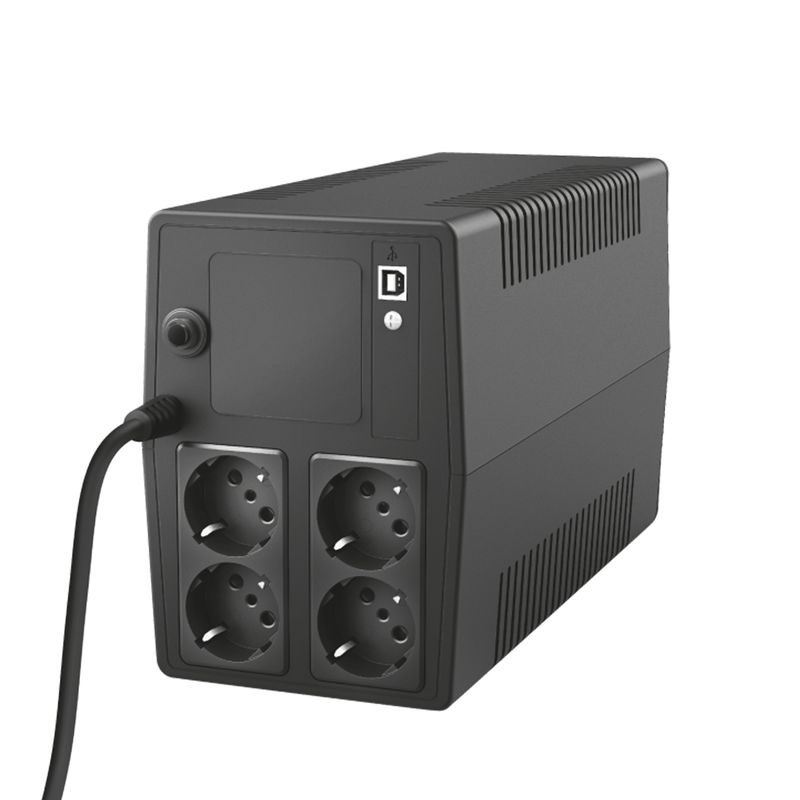 Gruppi di continuità Paxxon 1000VA UPS - 4 porte - Trust TRUST