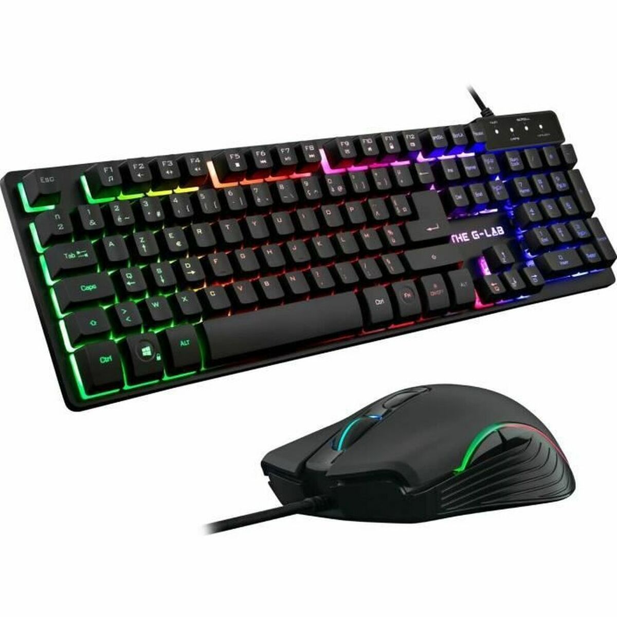 The G-Lab: Tastiera e Mouse The G-Lab PACK-WL-PC-BK