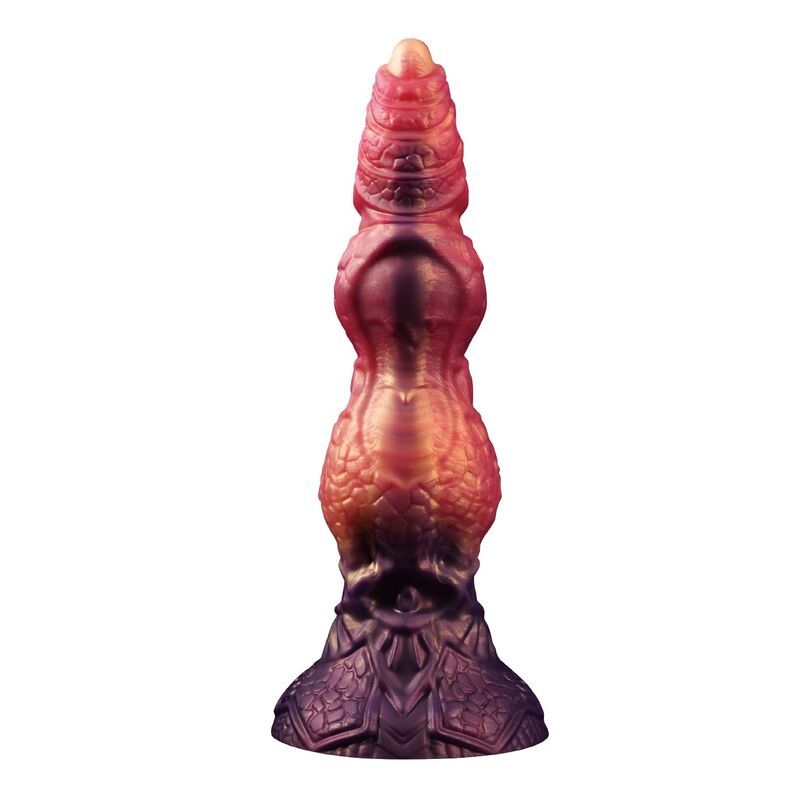 POWER MONSTERS - SAVAGE BEASTLORD TRICOLOR FANTASY DILDO IN SILICONE 24 CM Ø 5 CM POWER MONSTERS