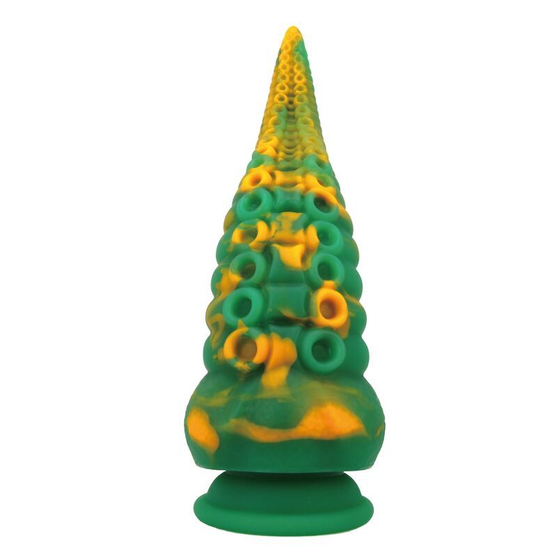 POWER MONSTERS - ABYSSAL COLOSSUS BICOLOR FANTASY DILDO IN SILICONE 22.5 CM Ø 6 CM POWER MONSTERS