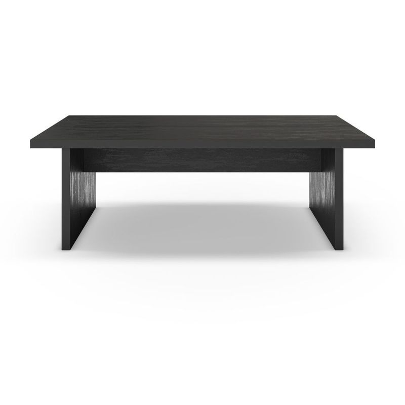 Tavolino rettangolare Loana colore nero 120x70x40 cm. Effezeta