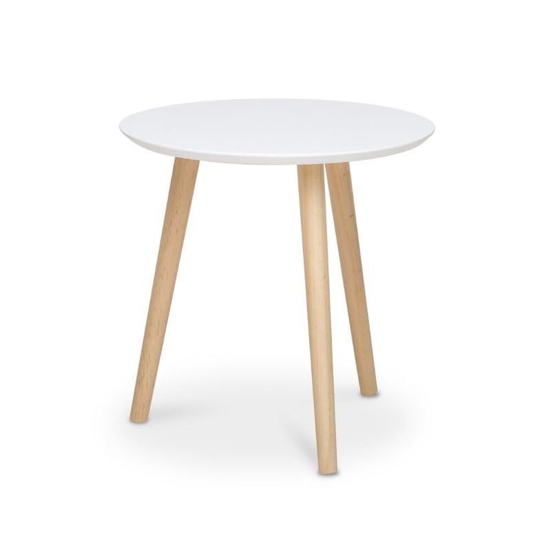 Tavolino tondo da salotto Imola diametro 48 cm. Effezeta