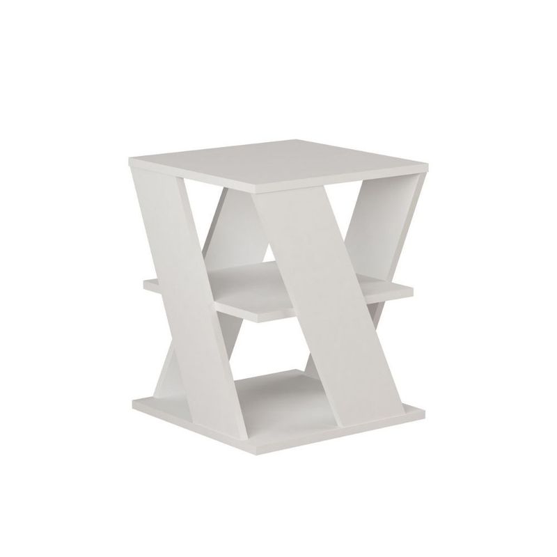 Tavolino da salotto Cyclo bianco 45x45 Effezeta