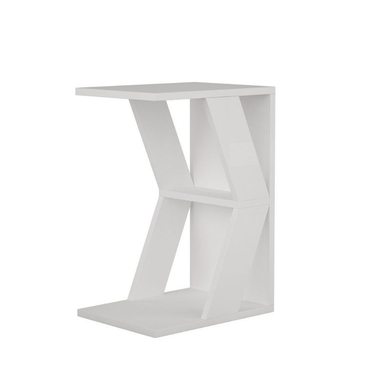Tavolino da divano Naze porta computer bianco Effezeta