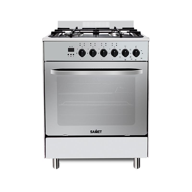 Cucina Stromboli 60x60 cm. con forno multifunzione e grill elettrico colore inox classe A Samet Effezeta Cucina Stromboli 60x60 cm. con forno multifunzione e grill elettrico colore inox classe A Samet Effezeta