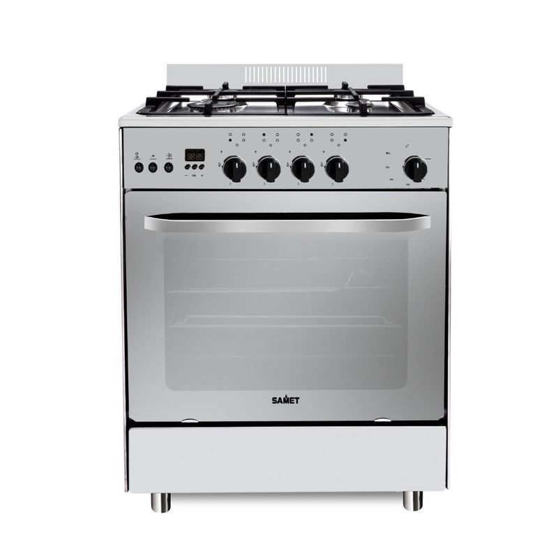 Cucina Stromboli 60x60 cm. con forno a gas e grill elettrico inox classe A Samet Effezeta Cucina Stromboli 60x60 cm. con forno a gas e grill elettrico inox classe A Samet Effezeta
