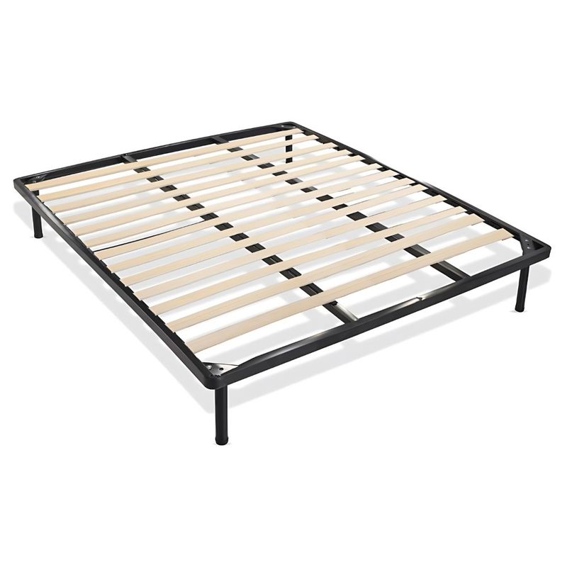 Rete matrimoniale a doghe smontabile RETEKIT160 con piedini H35 cm. Effezeta Rete matrimoniale a doghe smontabile RETEKIT160 con piedini H35 cm. Effezeta