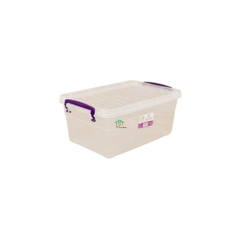 Contenitore in plastica trasparente multiuso 5,5 litri Effezeta