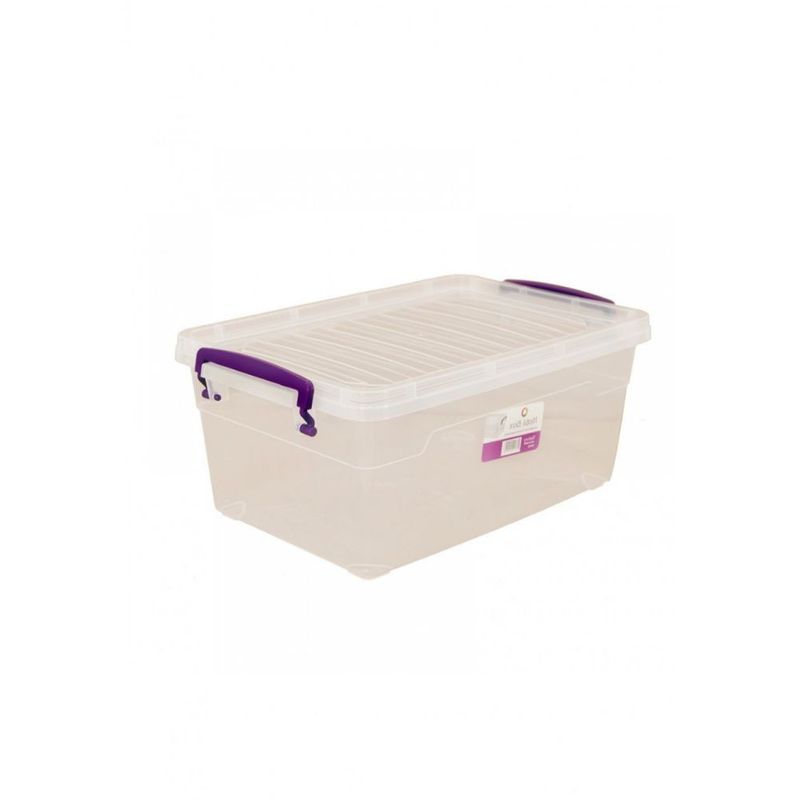 Contenitore in plastica trasparente multiuso 30 litri Effezeta