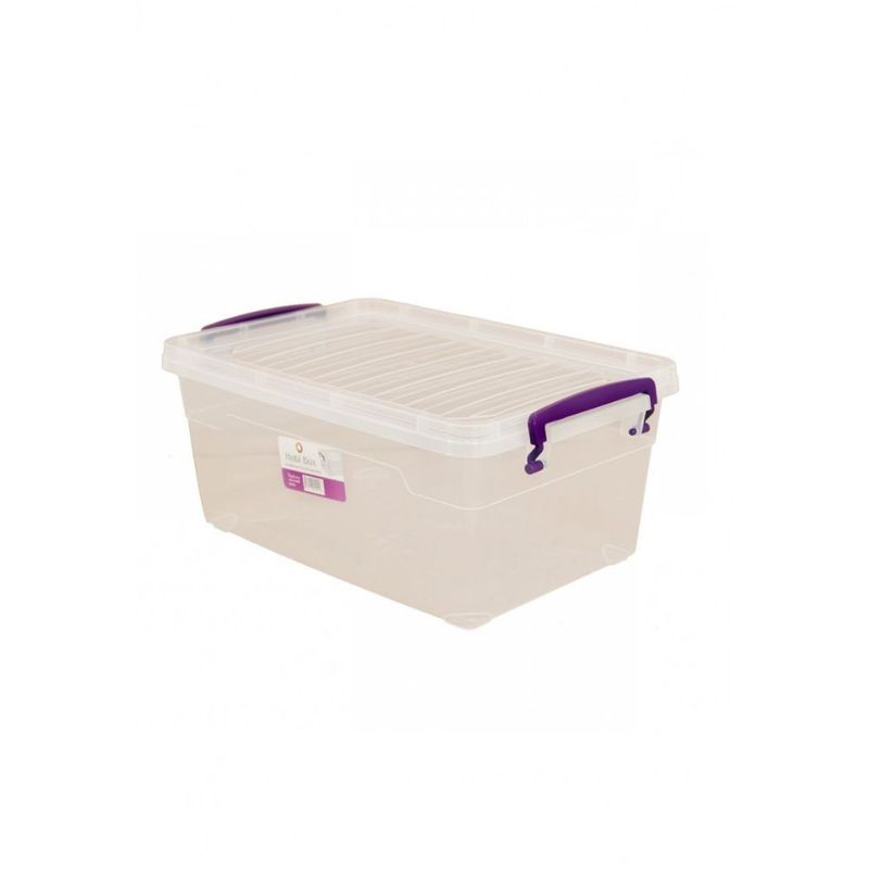 Contenitore in plastica trasparente multiuso 30 litri Effezeta