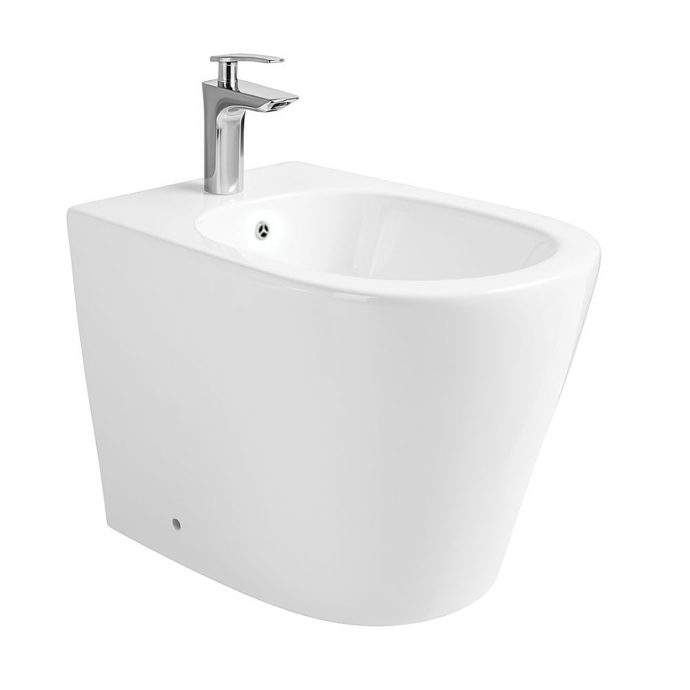 Bidet a pavimento YJ-1380F bianco lucido 36.5x56x40 cm. Effezeta