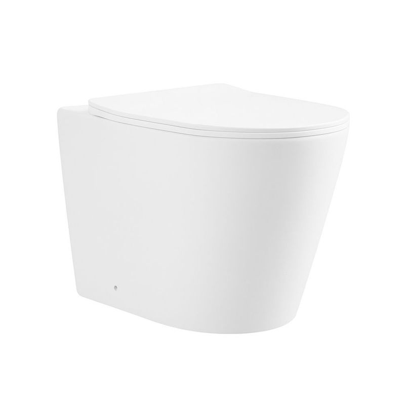 WC a pavimento YJ-3380MW in bianco opaco smaltato 36x56x40 cm. Effezeta WC a pavimento YJ-3380MW in bianco opaco smaltato 36x56x40 cm. Effezeta