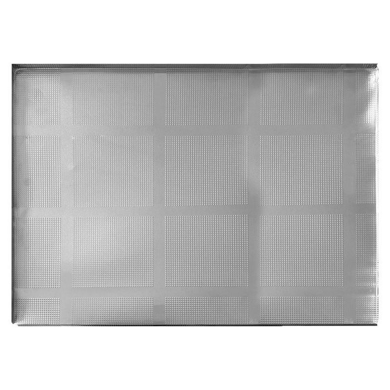 Protezione sottolavello alluminio goffrato spessore 0.3 mm con guarnizione 862X500 mm. Effezeta