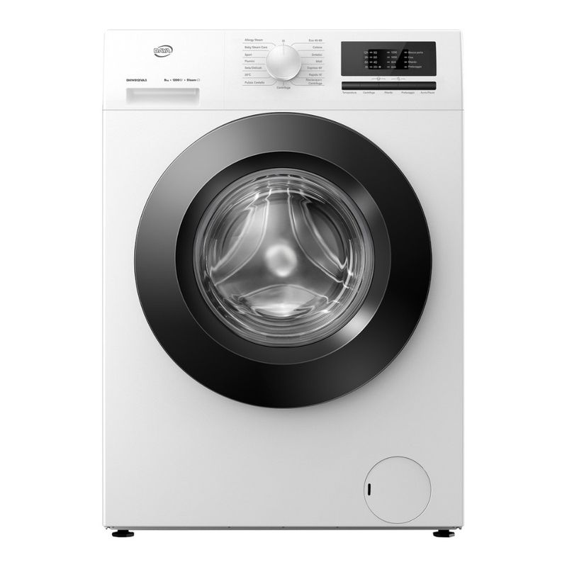 Lavatrice Daya DHW812IVA3 carica frontale 8 kg. Inverter 12000 giri bianco classe A Effezeta