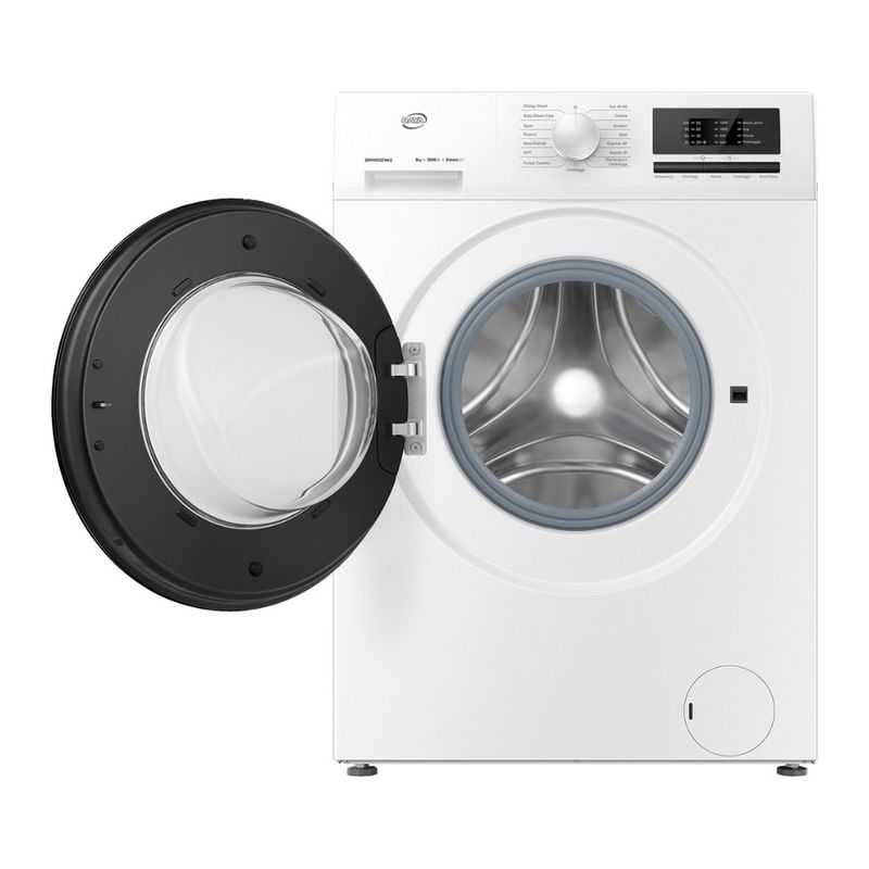 Lavatrice Daya DHW812IVA3 carica frontale 8 kg. Inverter 12000 giri bianco classe A Effezeta