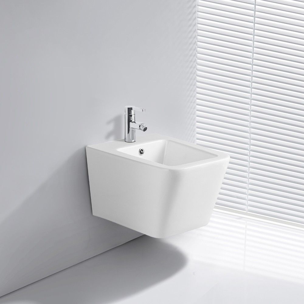 Bidet sospeso YJ-1383 51.5x33x36 cm. bianco lucido Effezeta
