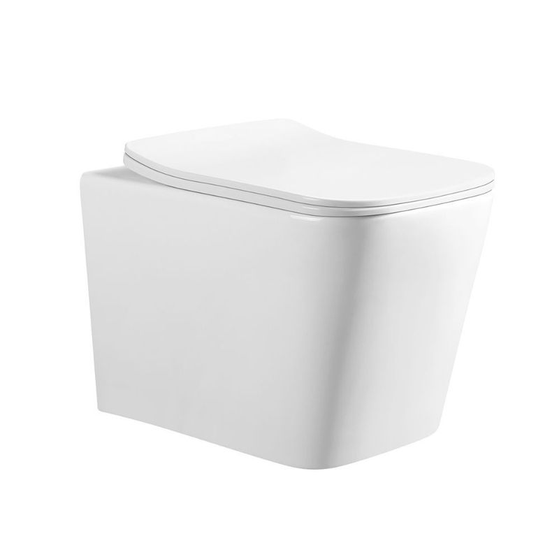 WC sospeso YJ-2303 con scarico a parete bianco lucido Effezeta