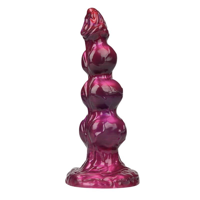 POWER MONSTERS - PRIMAL BEASTLORD DILDO IN SILICONE ROSA TRASLUCIDO FANTASY 26 CM Ø 5 CM POWER MONSTERS