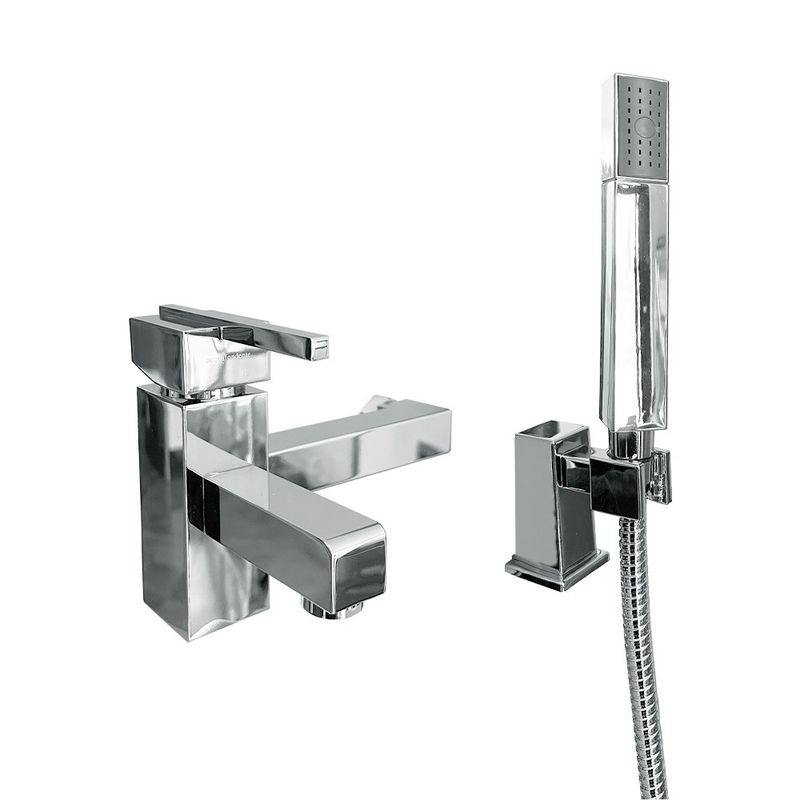 Miscelatore vasca Quadra con finitura cromo Effezeta Miscelatore vasca Quadra con finitura cromo Effezeta