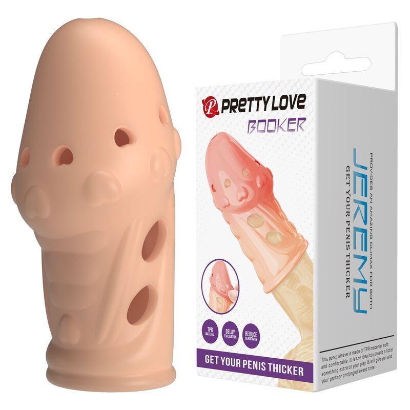PRETTY LOVE - GUAINA PER PENE CON TESTURIZZAZIONE A CALZINO NATURALE FOR HIM