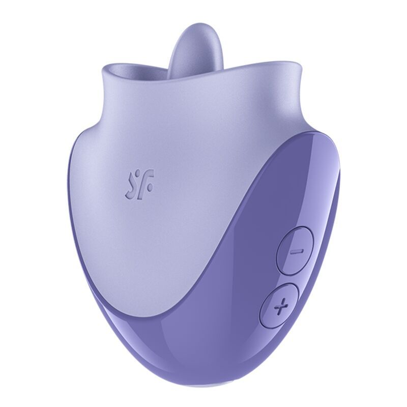 SATISFYER - TONGUE DANCER STIMOLATORE CLITORIDEO CON VIBRAZIONI E PULSAZIONI LILLA SATISFYER VIBRATOR