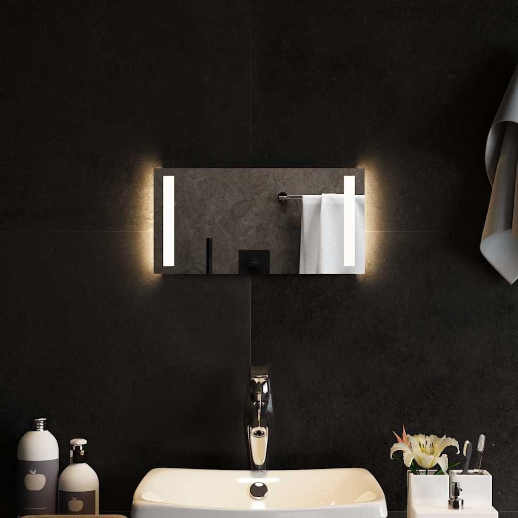 Specchio da Bagno con Luci LED 40x20 cm vidaXL
