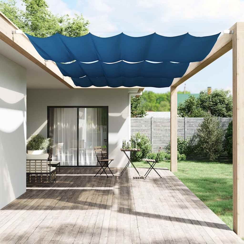Paravento Verticale Blu 250x270 cm in Tessuto Oxford vidaXL