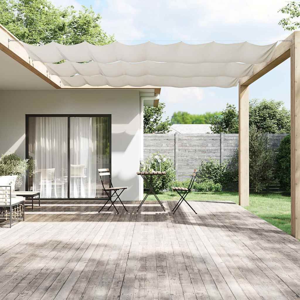 Paravento Verticale Bianco 100x1000 cm Tessuto Oxford vidaXL