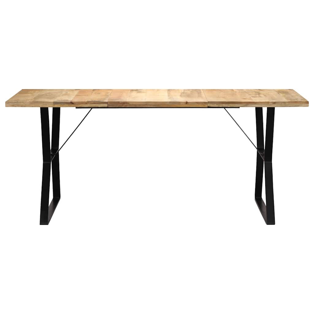 Tavolo da Pranzo 180x90x76 cm in Legno Massello di Mango vidaXL