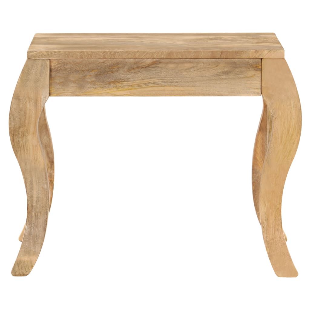 Tavolino da Salotto in Legno Massello di Mango 45x45x40cm vidaXL