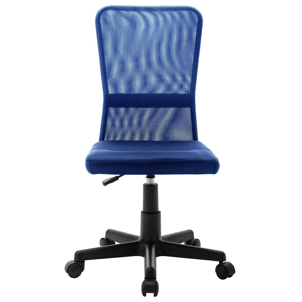 Sedia da Ufficio Blu 44x52x100 cm in Tessuto a Rete vidaXL