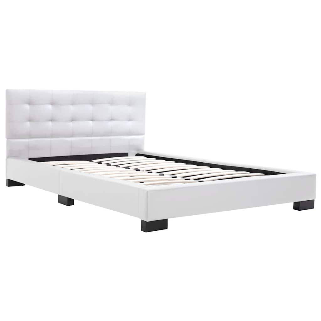 Giroletto Bianco in Similpelle 120x200 cm vidaXL