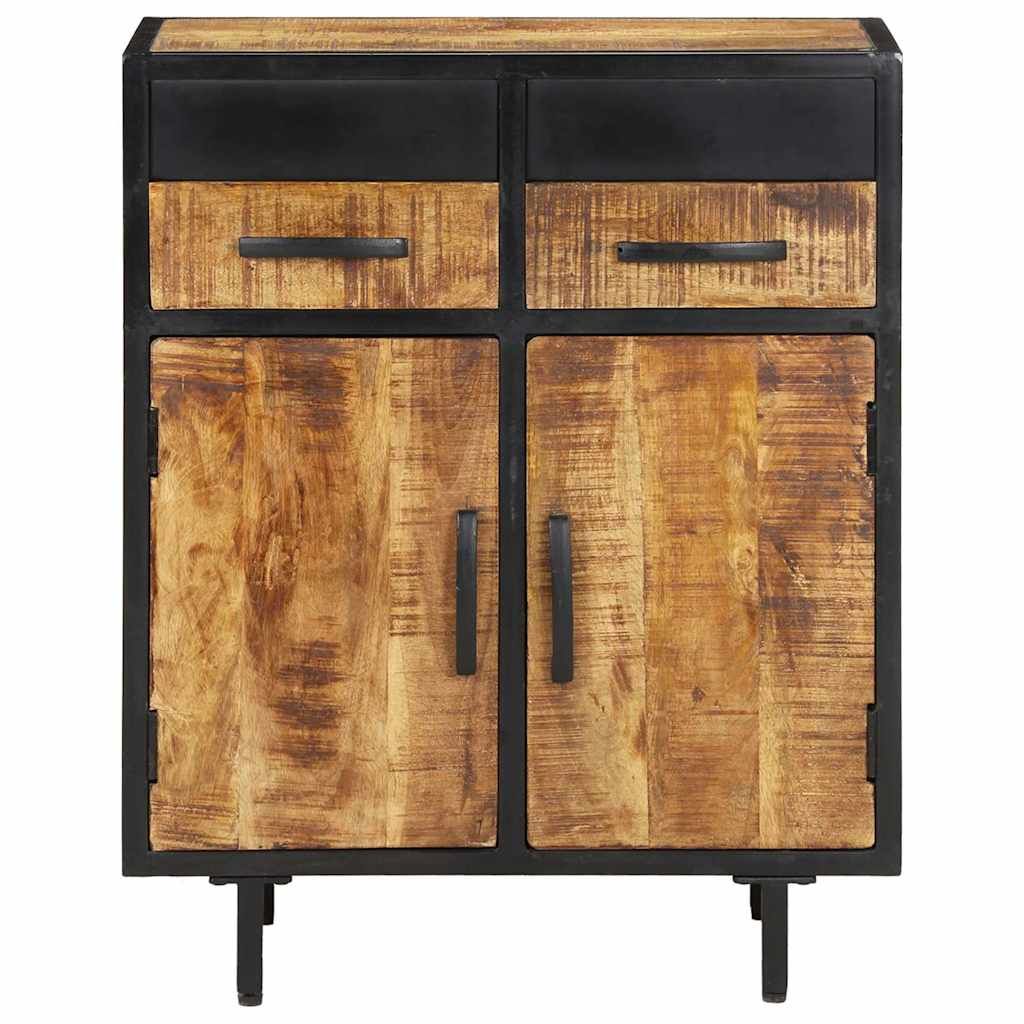 Credenza 60x30x75 cm in Legno di Mango Grezzo vidaXL