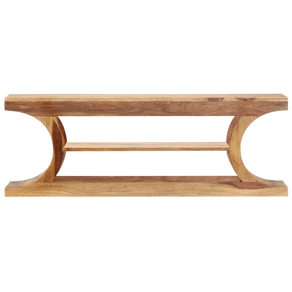 Mobile Porta TV 118x30x40 cm in Legno Massello di Acacia vidaXL