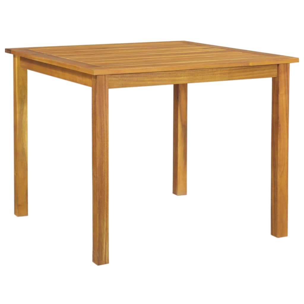 Set Mobili da Pranzo per Giardino 3 pz Nero vidaXL
