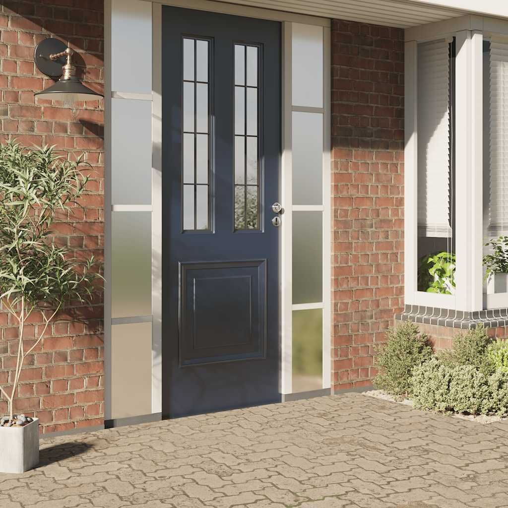 Pellicola Solare Statica Riflettente Argento 60x2000 cm PVC vidaXL