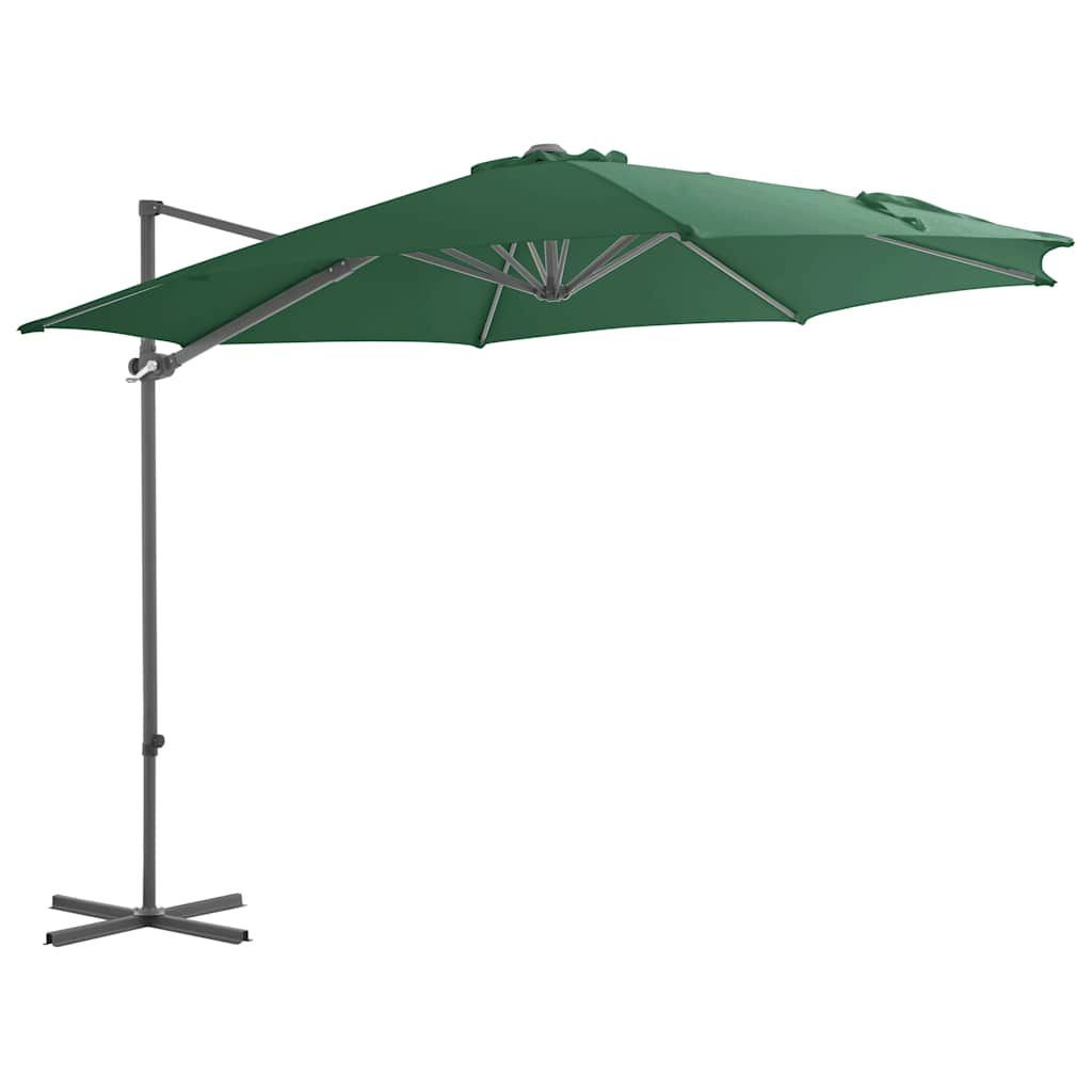 Ombrellone da Giardino con Base Portatile Antracite vidaXL