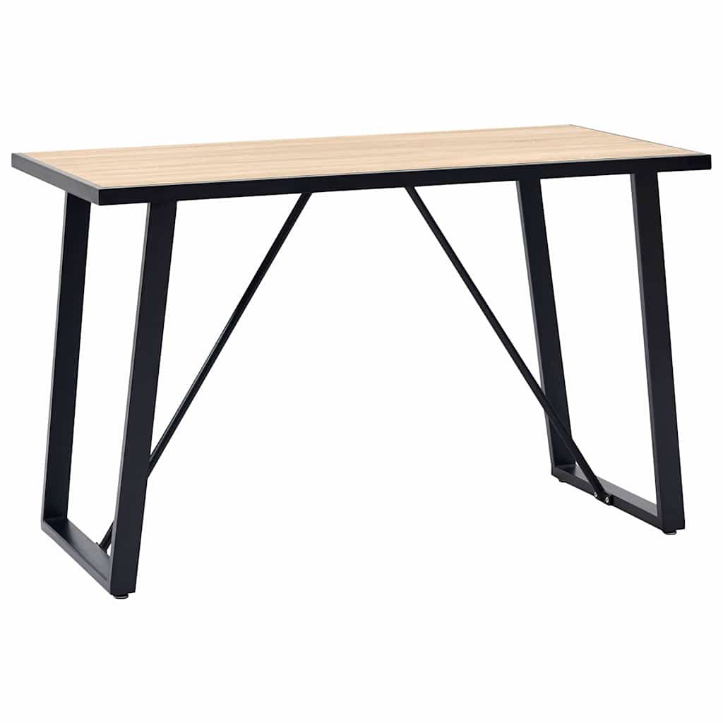 Set Sala da Pranzo 5 pz in Similpelle Nero vidaXL