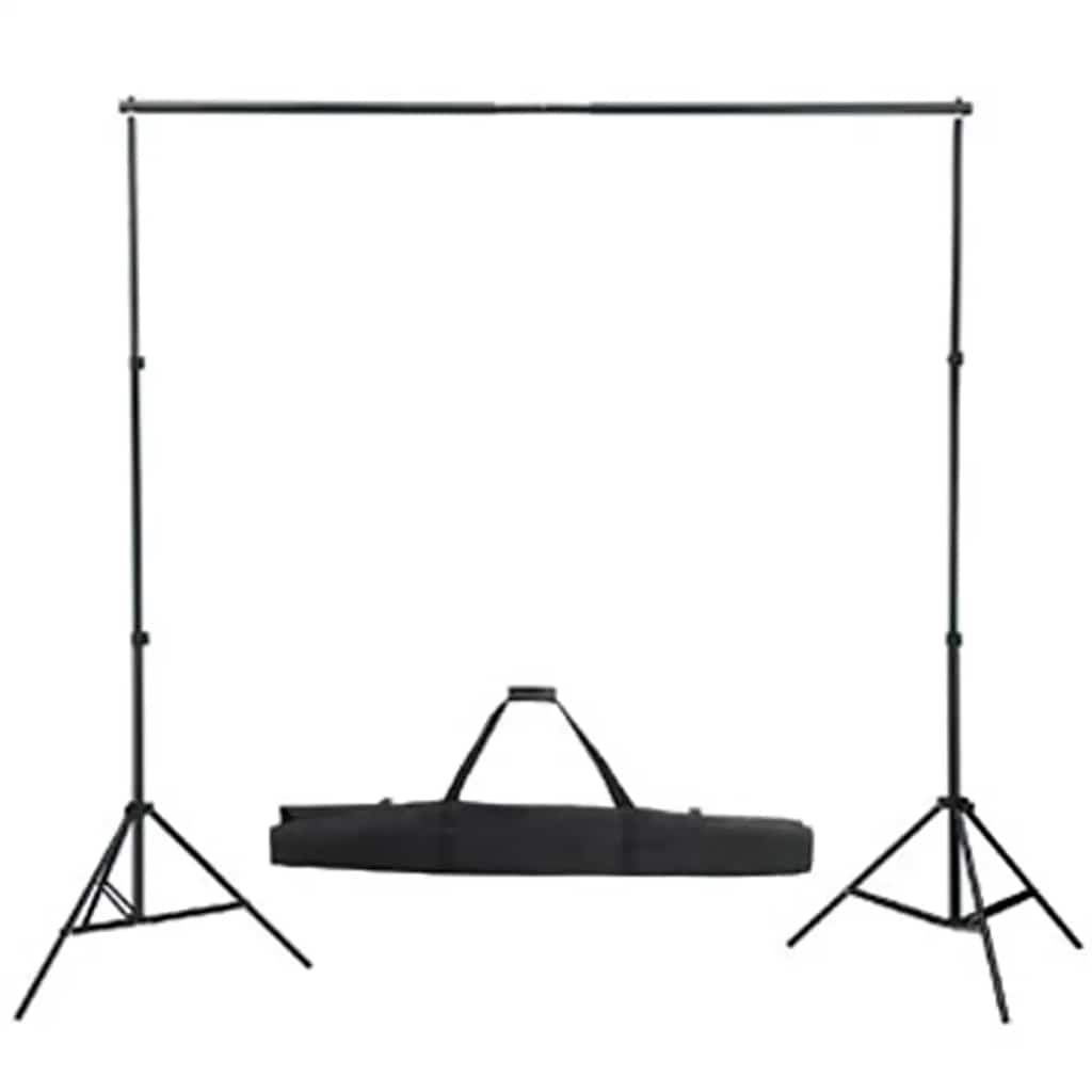 Set Studio Fotografico 3 Teste Flash Treppiedi e Soft Box vidaXL