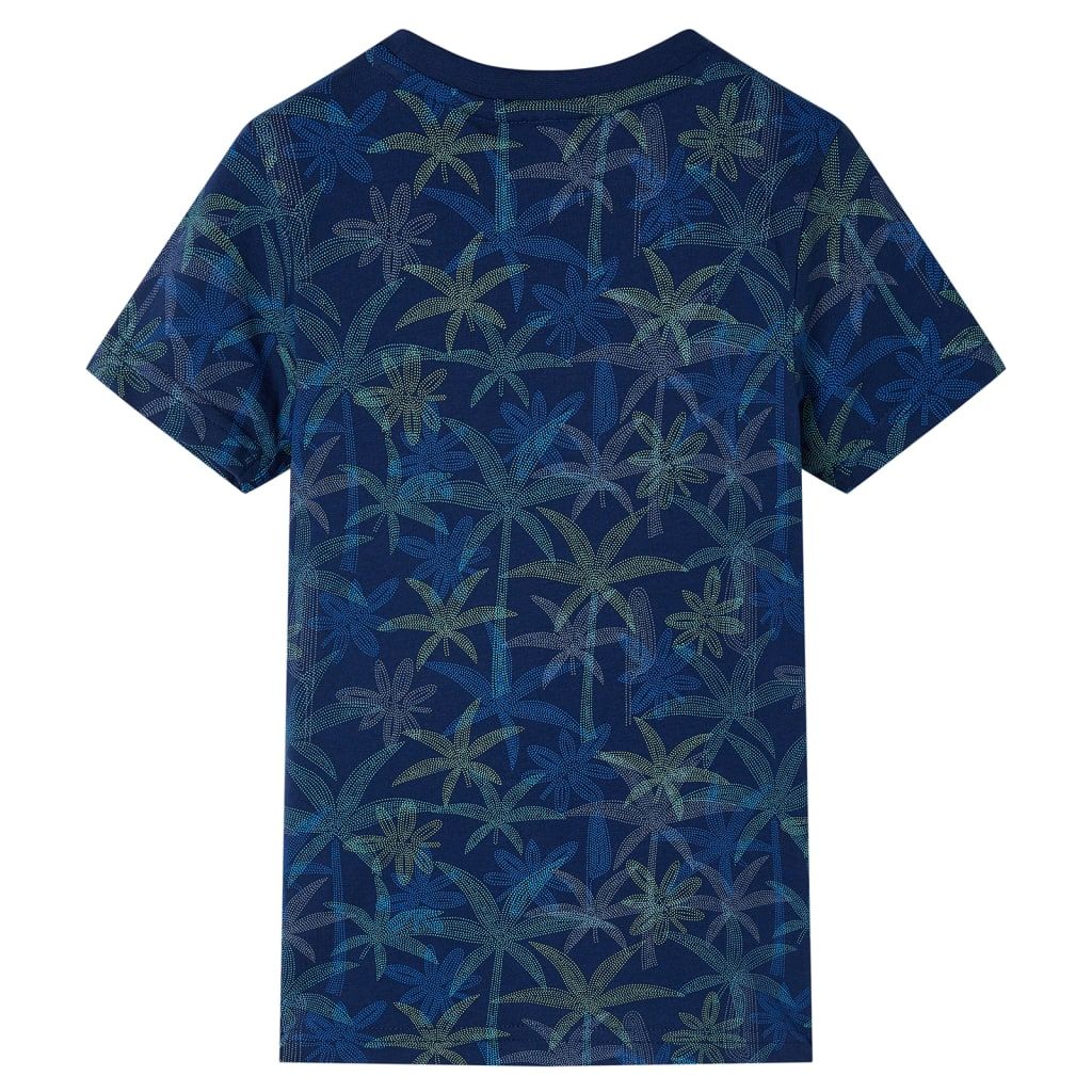Maglietta da Bambino Blu Marino 140 vidaXL