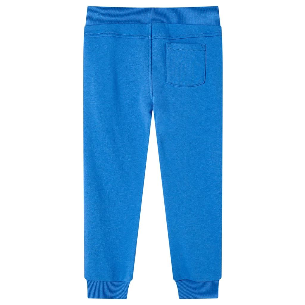 Pantaloni Tuta per Bambini Blu 92 vidaXL