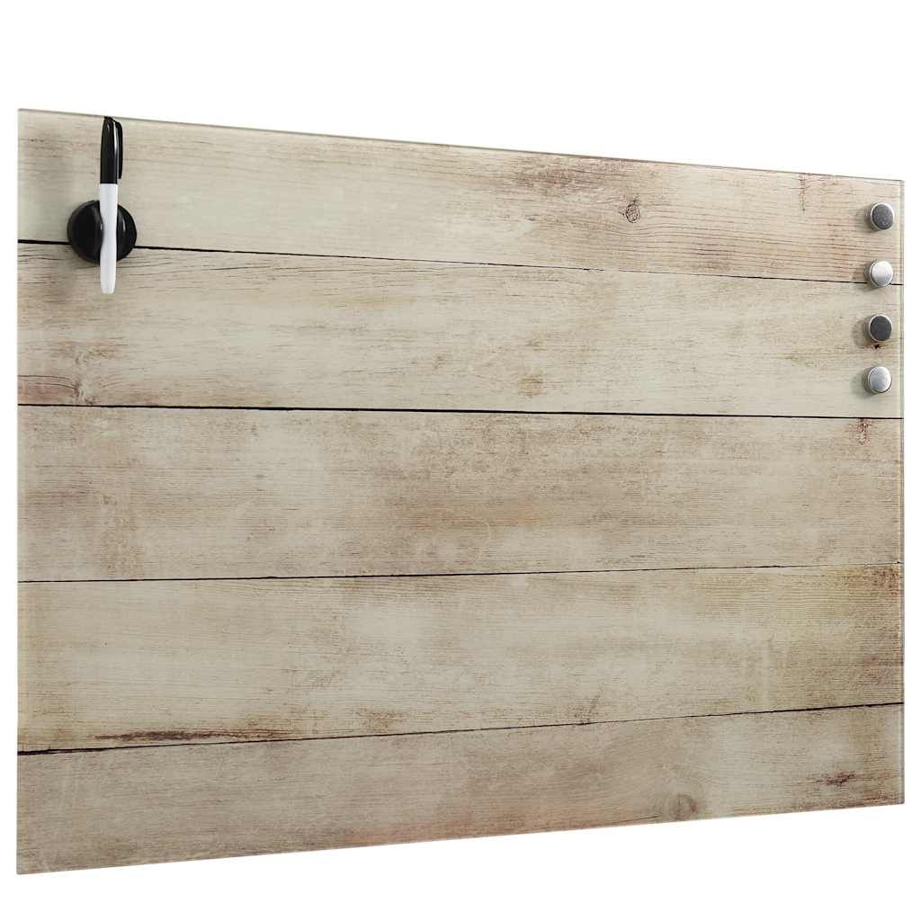 Lavagna Magnetica a Parete in Vetro 60x40 cm vidaXL
