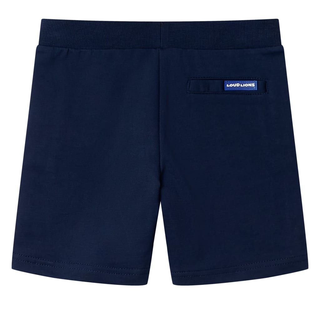 Pantaloncini da Bambino Blu Marino 140 vidaXL